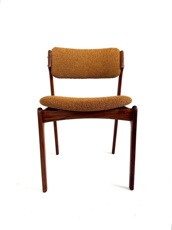 6x restored Dining chairs, Erik Buch ‘60 – Wood, Textile (photo 10 of 15)