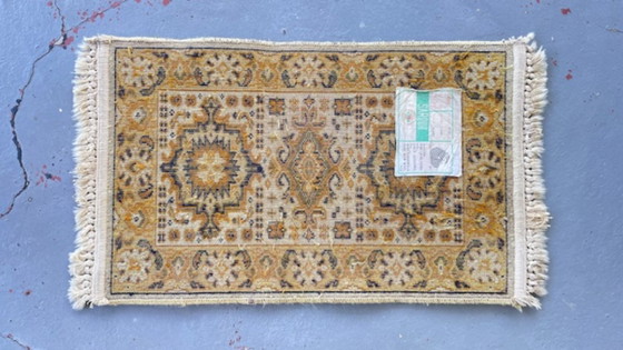 Image 1 of TAPIS Sarouk VINTAGE Moutarde
