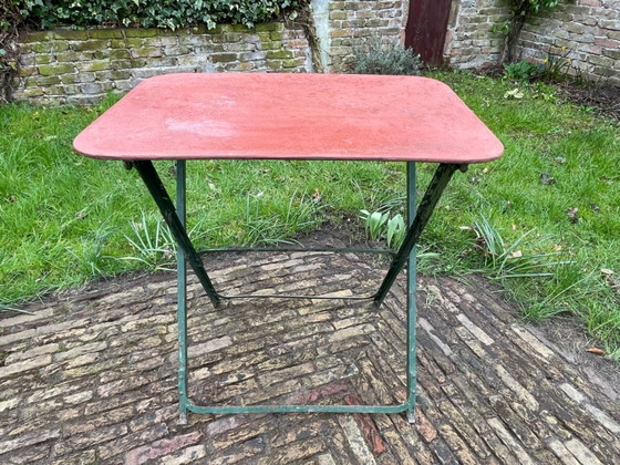 Image 1 of Folding table Garden table French antique