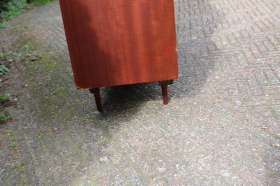 Armadio a muro vintage marrone/nero, vetrina, credenza degli anni '50-'60 – Armadi a muro, Wood (photo 12 of 12)