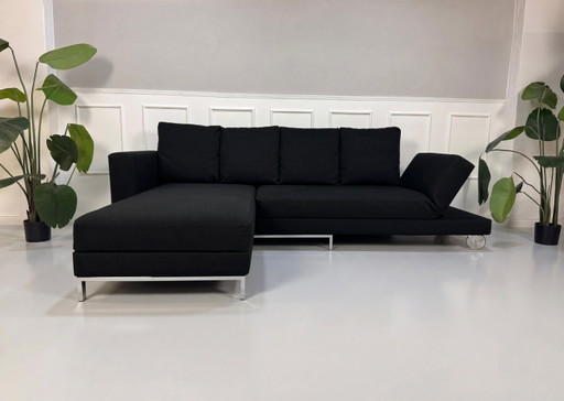 Brühl Fourtwo Canapé Stoff Schlafsofa Four Two Schwarz