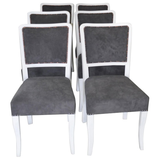 Art Deco Dining Chairs, Set of 6 (photo 6 of 6)