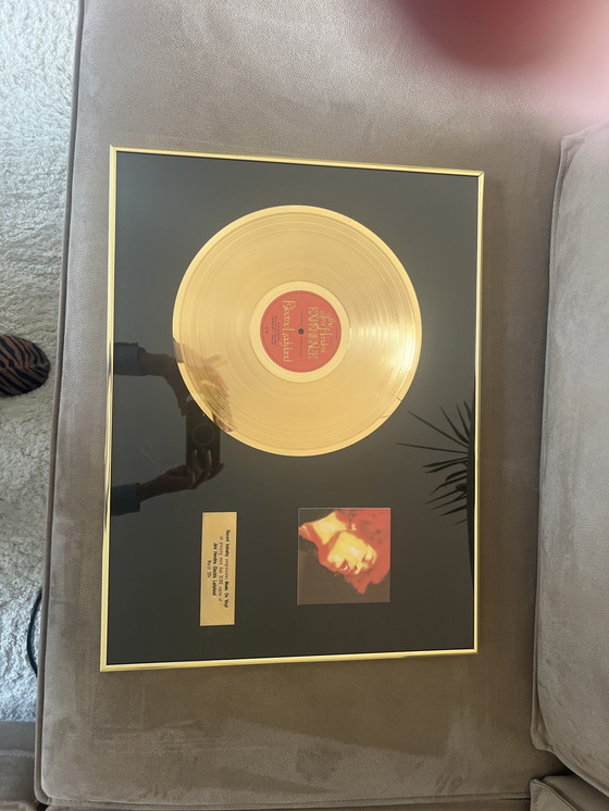 Image 1 of Placa dorada Jimi Hendrix Electric Ladyland