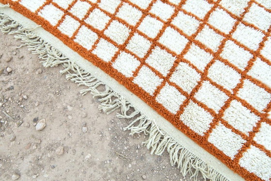 Image 1 of Alfombra Beni Ourain abstracta 3X2 m
