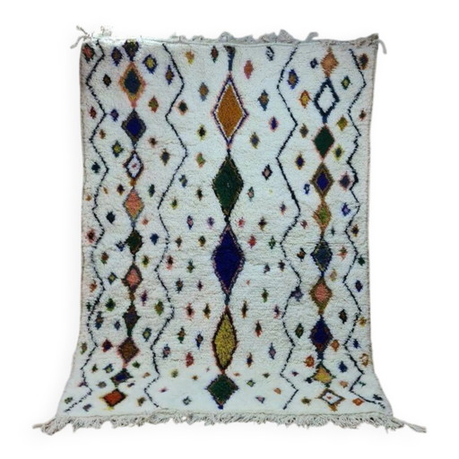 Traditional handmade Beni Ouarin rug size 150 x 250 cm