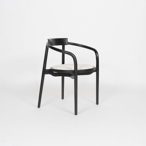 Sedia da pranzo Edo nera