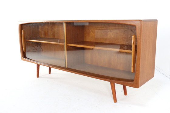 Image 1 of Credenza Dyrlund Vitrine Credenza 'Simested' vintage
