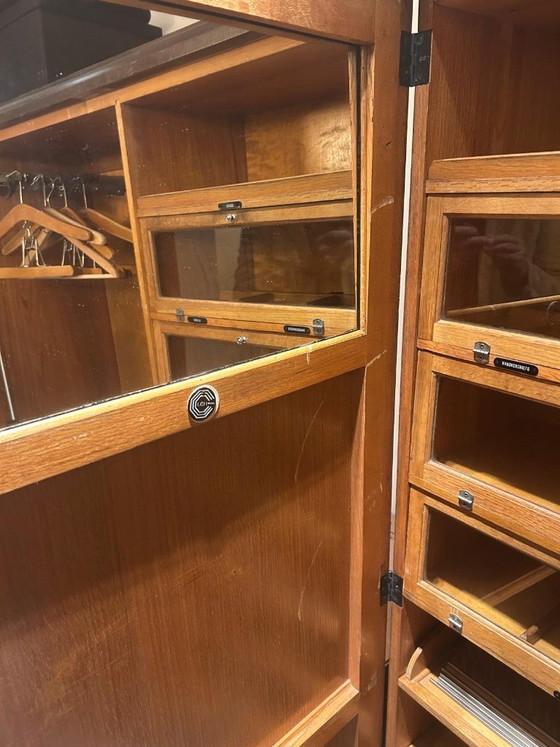 Ropero Compactom, madera marrón, Vidrio, Vintage (foto 4 de 9)