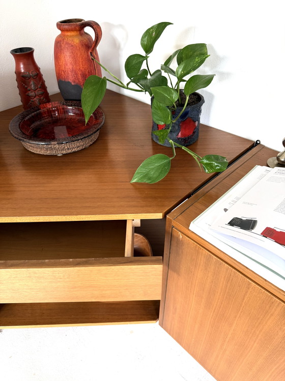 Image 1 of Mobile angolare vintage in teak, Omnia '60