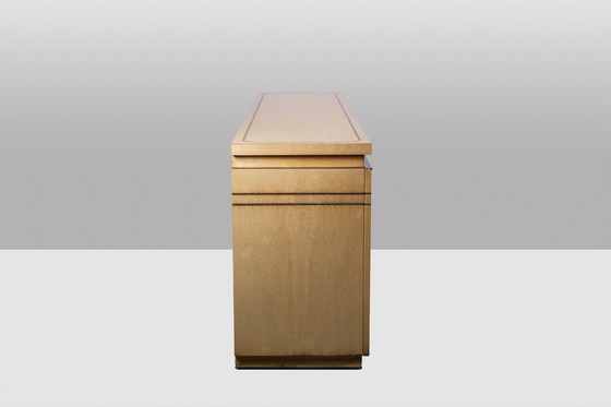 Image 1 of Aparador de madera de abedul de cuatro puertas, década de 1970