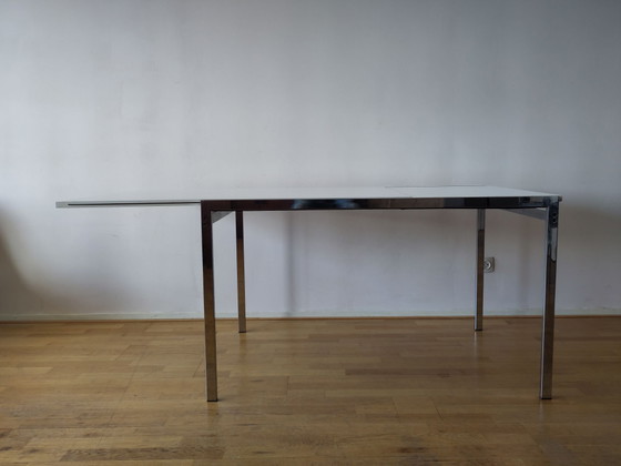Pastoe TU30 cromo extensible Mesa de comedor – Mesas de comedor, Metal (photo 6 of 15)