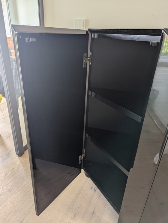 Image 1 of Commode/buffet/haut de commode Interlübke de haute qualité - laque noire piano