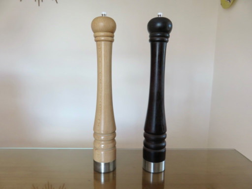 "Stoha design" zout- en pepermolens, Duitsland, XXL, 1980