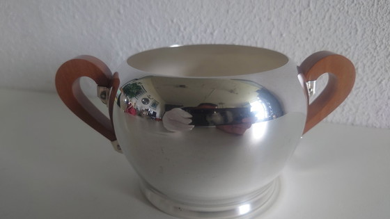 Image 1 of Alessi verzilverd Bombe servies