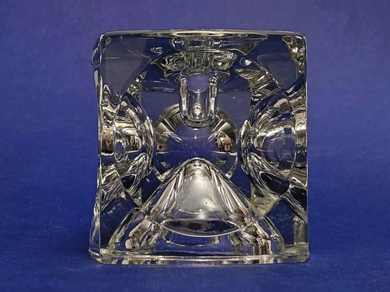 Image 1 of Candeliere a cubo di vetro Rudolf Jurnikl