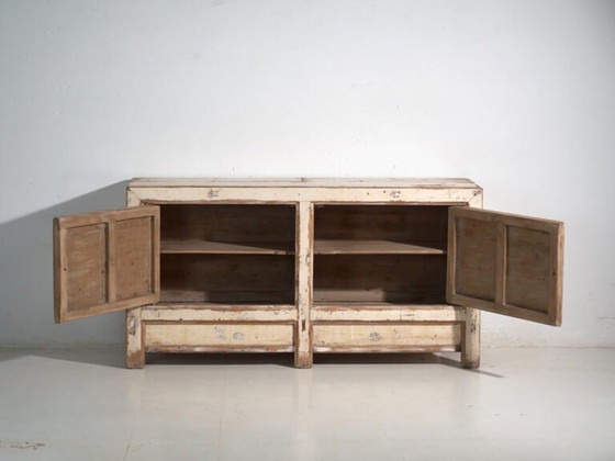Credenza antica dipinta in legno di pino – Cina, circa 1930 – Credenze, Iron (photo 37 of 40)