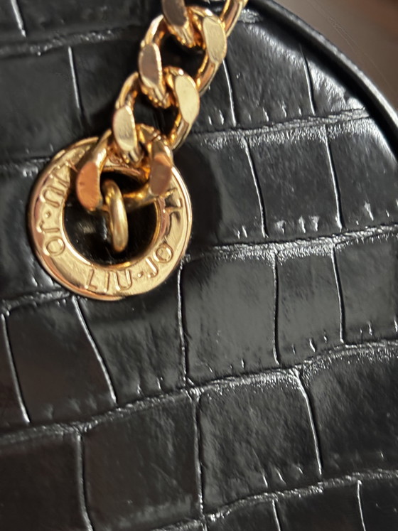 Borsa Nera Tracolla Dorata Liu Jo – Borse a tracolla, Leather, Metal (photo 8 of 13)