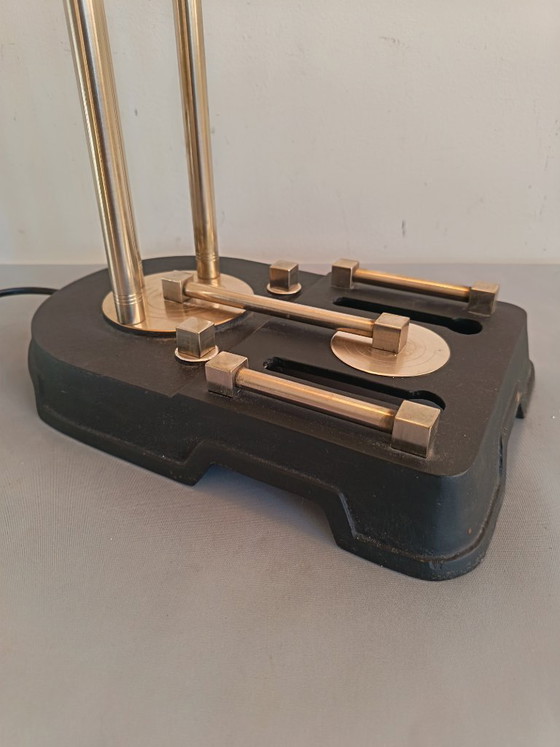 Image 1 of Lampe de table Bauhaus, prototype - Londres 1931. Design de Marcel Breuer ?