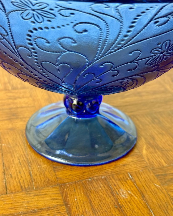 Cesto di frutta in vetro blu – Ciotole, Glass (photo 5 of 12)