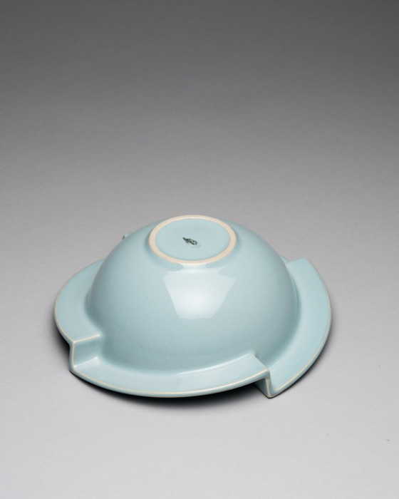 Image 1 of Bol y caja con tapa de porcelana de diseño Rosenthal, Jan van der Vaart, posmodernismo