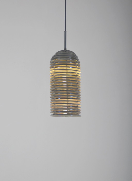 Lampada a sospensione Saturno disegnata da Kazuo Motozawa per Staff Leuchten, 1972
