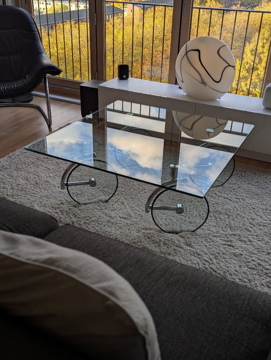 Image 1 of Table basse FontanaArte « Tour Quadrato » – design de Gae Aulenti, Italie, 1980