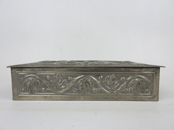 Image 1 of Genuine pewter, signed and numbered. Osiris. Jugendstil. Art Nouveau