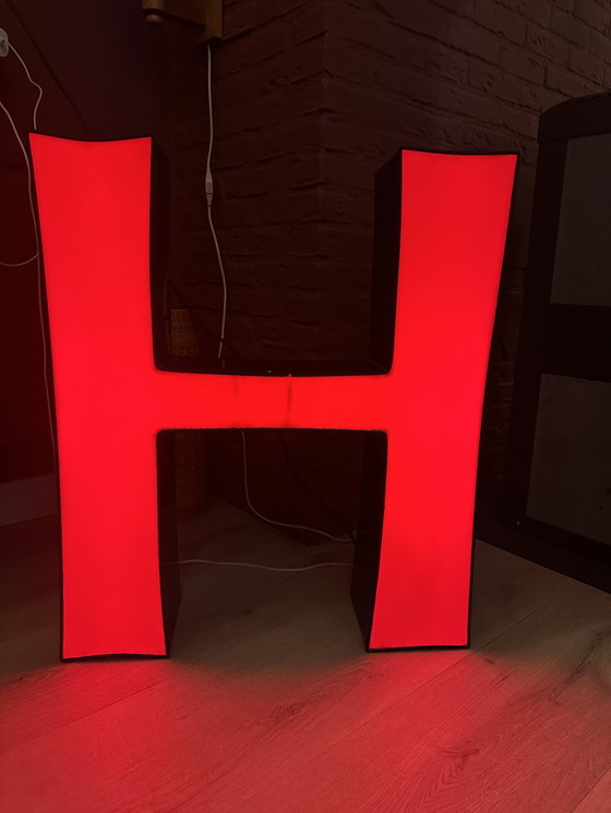 Image 1 of Illuminazione per lettere pubblicitarie vintage XL