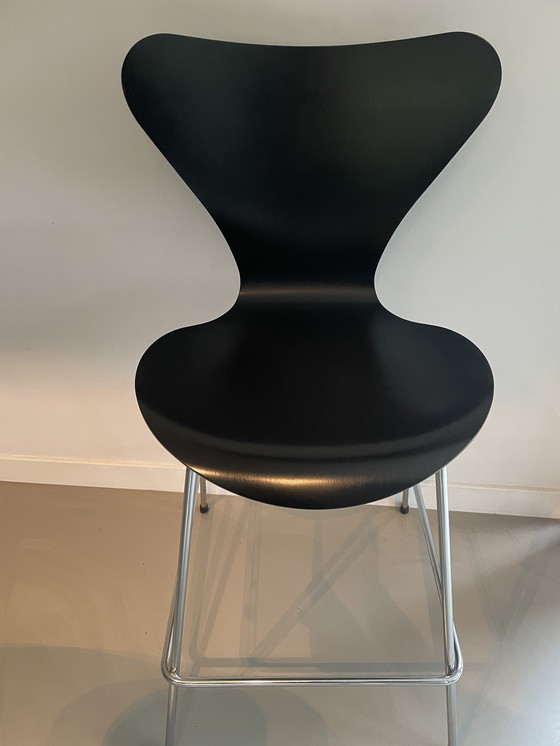 Image 1 of Fritz Hansen Butterfly Chair Serie 7 Barhocker