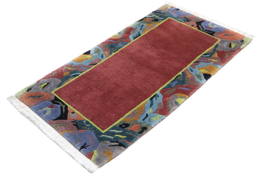 Image 1 of Modern designer Nepal rug 140 x 74 cm