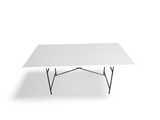 Image 1 of 8x Original Egon Eiermann desk Richard Lampert metal