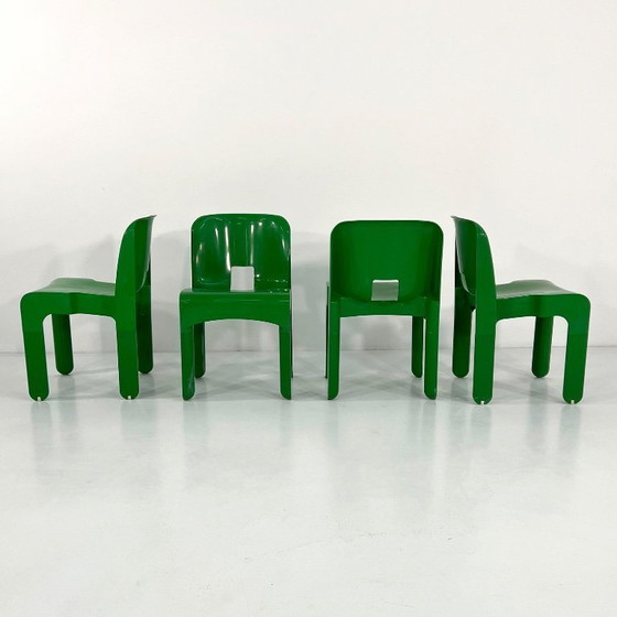 Image 1 of Green Model 4868 Universale Chair by Joe Colombo for Kartell, 1970s