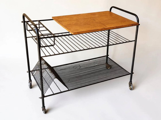 Postre / Gama de Vinilos – Carritos de bar, Wood, Metal, Vintage (photo 8 of 9)