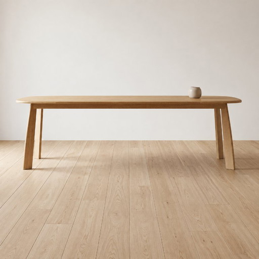 Tavolo in rovere massello – Sylvain Willenz per Quodes – 280 cm