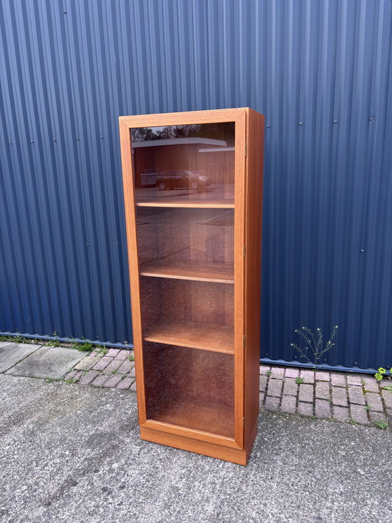 Image 1 of Vintage Teak Vitrinekast Kast