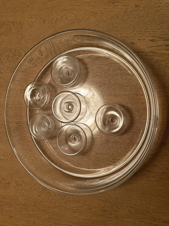 Image 1 of Glass Floating Candle Holder By Eleonore Peduzzi Riva By Barbini