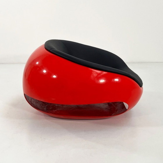 Image 1 of Poltrona a forma di uovo/pod in fibra di vetro di Mario Sabot, anni '60