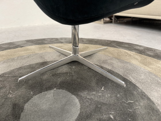 Image 1 of Varier Kokon Club Drehsessel Velours blau