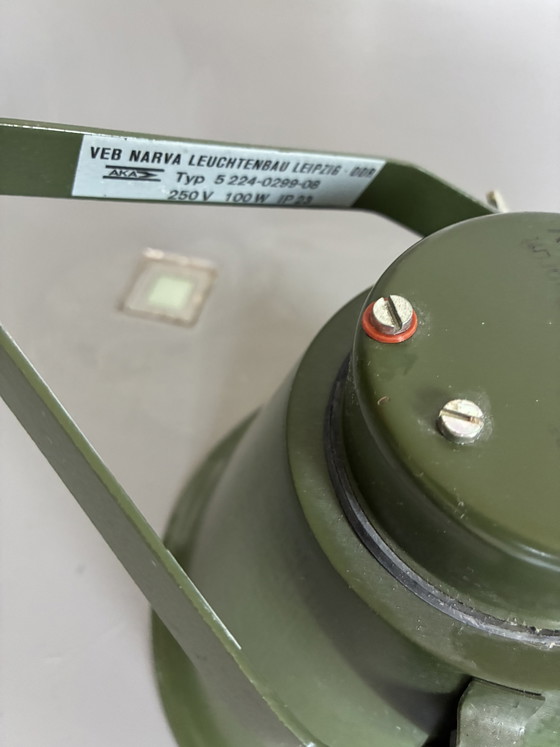 Image 1 of Lampe à suspension vintage Narva Leuchten RDA