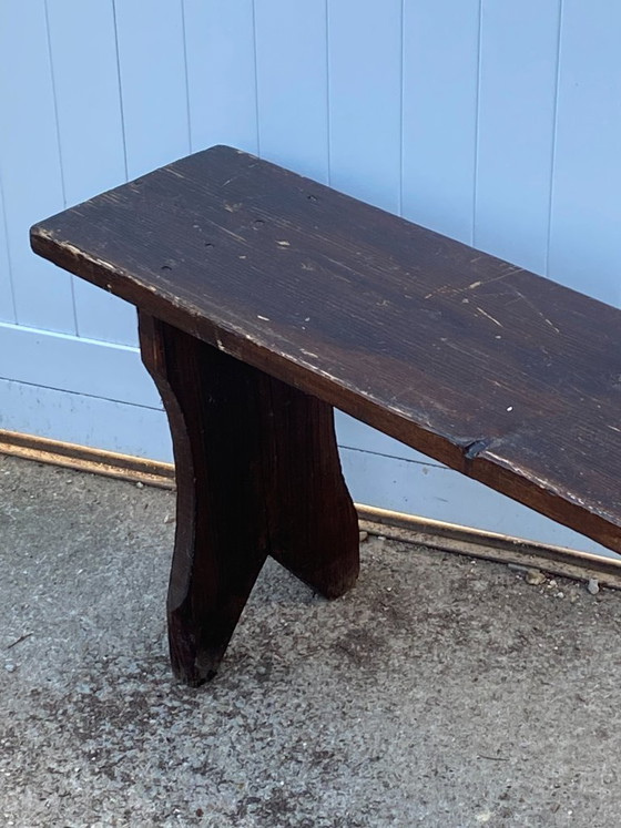 Solid wood farm bench 300cm for rustic farm table 1950 – Benches (photo 16 of 16)