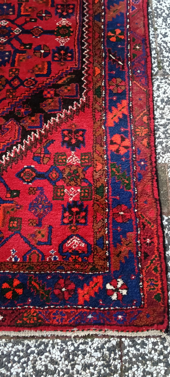 Image 1 of Hand-knotted vintage Persian rug 223x132cm