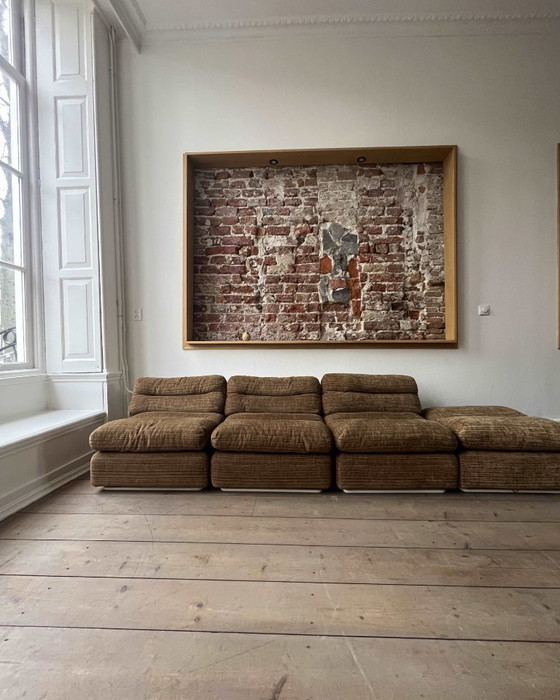 Image 1 of Sofá modular y otomana Kiitos, Titina Ammannati & Giampiero Vitelli, para Rossi di Albizzate, Italia, 1972