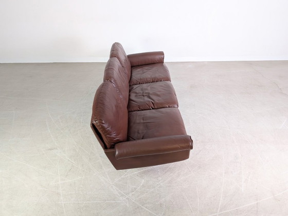 Image 1 of Three-seater mid-century sofa de Sede DS 31 leather brown design