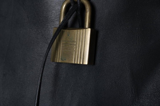 Image 1 of Hermes, rara borsa vintage Hermes HAC 50 in nero