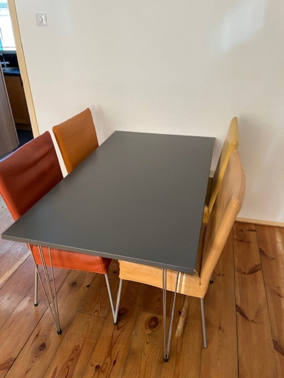 Image 1 of dining table with chairs