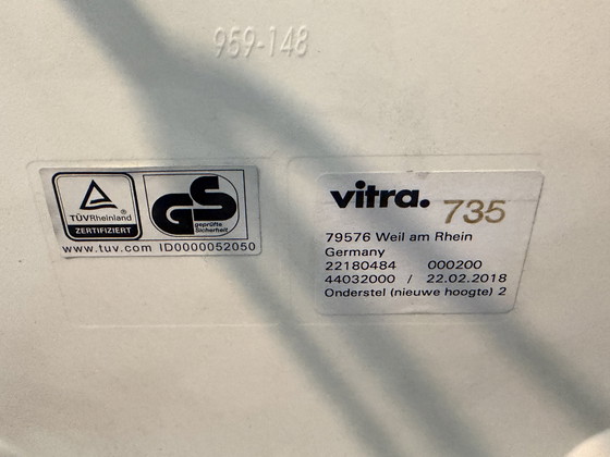 Image 1 of Sedia Vitra Eames DAR – base nera – ottime condizioni, 6 pezzi