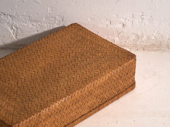 Set of two antique Japanese boxes in woven bamboo – Japan, circa 1950 – Decorative Objects (photo 11 of 40)