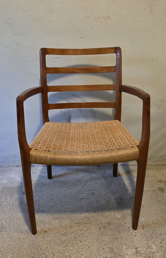 Due Sedie Design Vintage. Niels Otto Møller. Modello 68 – Sedie da pranzo, Wood (photo 4 of 14)