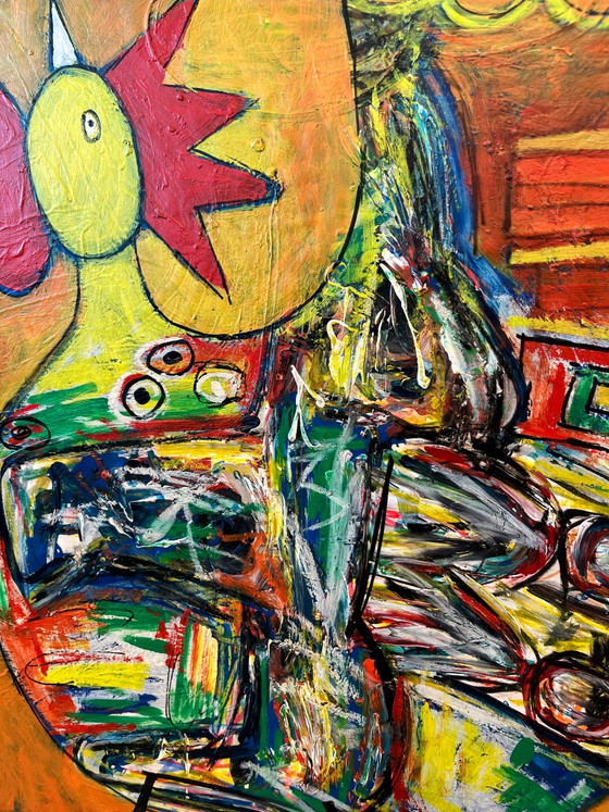 2 Dipinti Jan Koning – Arte, Legno, Tela (photo 4 of 5)