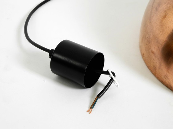 Image 1 of Bellissima lampada a sospensione originale italiana in stile Mid-Century Modern in rame